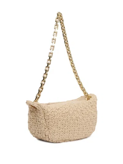 Fabiana Filippi Chain-strap Knitted Shoulder Bag