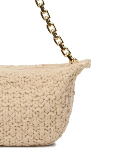 Fabiana Filippi Chain-strap Knitted Shoulder Bag