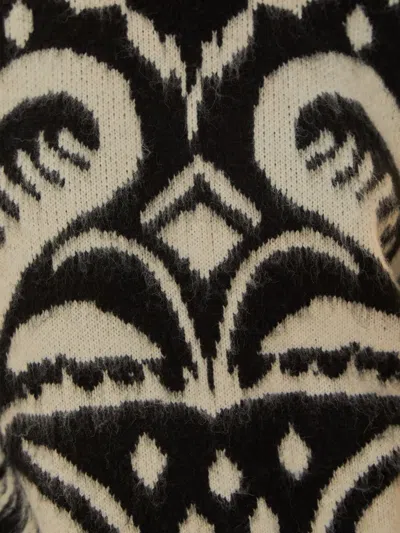 Farm Rio Patterned Sweater In Multi