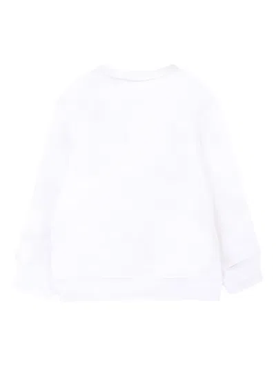 Dsquared2 Maple-leaf Sweatshirt In White
