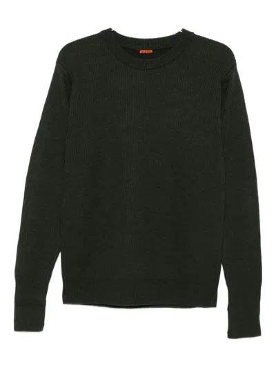 Barena Venezia Ribbed Wool Sweater In Green