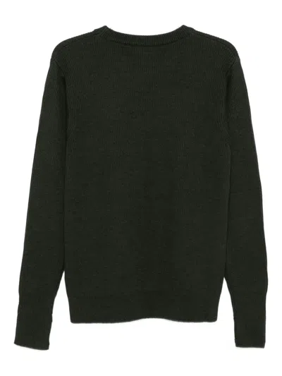 Barena Venezia Ribbed Wool Sweater In Green