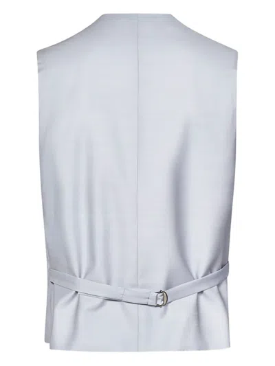 Franzese Collection Franzese Napoli Stefano De Martino Model Vest In Gray
