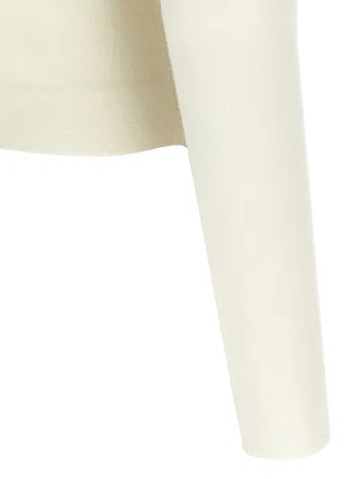Self-portrait Women Cream Merino Wool Cardigan In Neutral