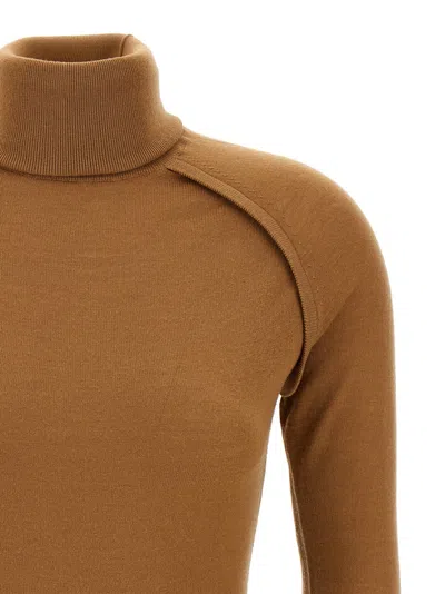 Victoria Beckham Women's Roll Neck Wool Jumper Sweater