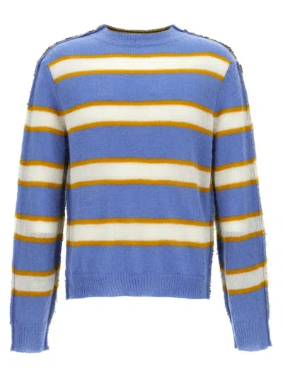 Marni Striped Pattern Round Neck Sweater