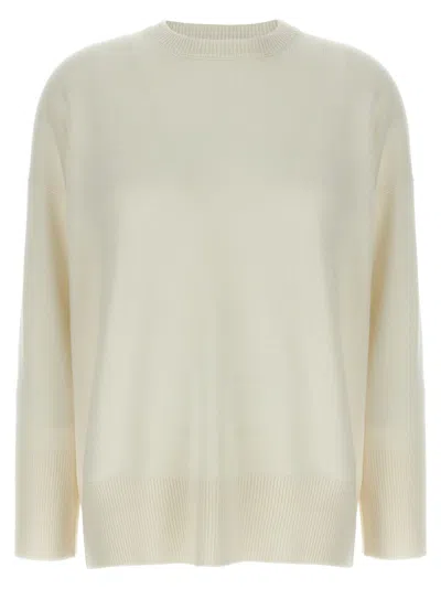 Brunello Cucinelli Monili-chain Cashmere Sweater In Neutral