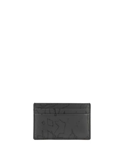 Alexander Mcqueen Alexander Mc Queen Graffiti Mc Queen Wallet In Gray
