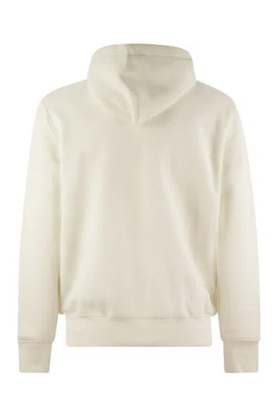 Polo Ralph Lauren Long Sleeve Hoodie In White