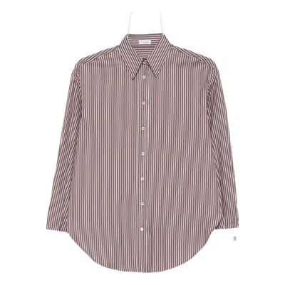 Brunello Cucinelli Brown Shirts In Brown