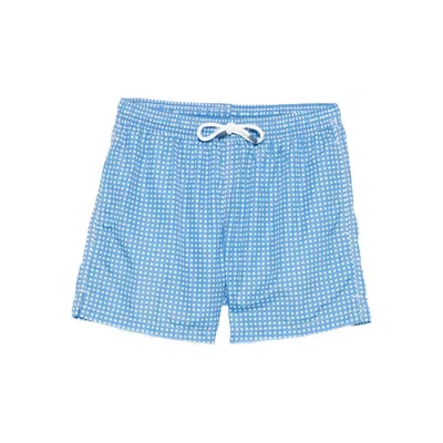 Fedeli Polyester Beachwear In Blue