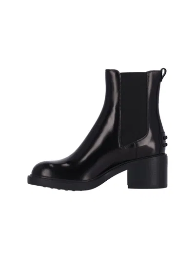 Tod's "block" Chelsea Boots Black
