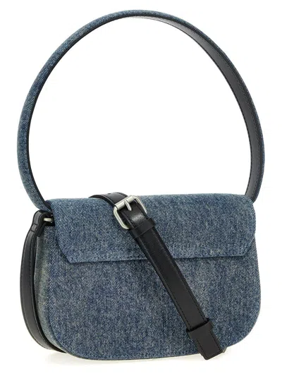 Diesel 1dr Denim Shoulder Bag