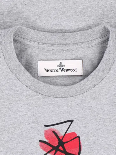 Vivienne Westwood Crew Neck Graphic Print Short Sleeves