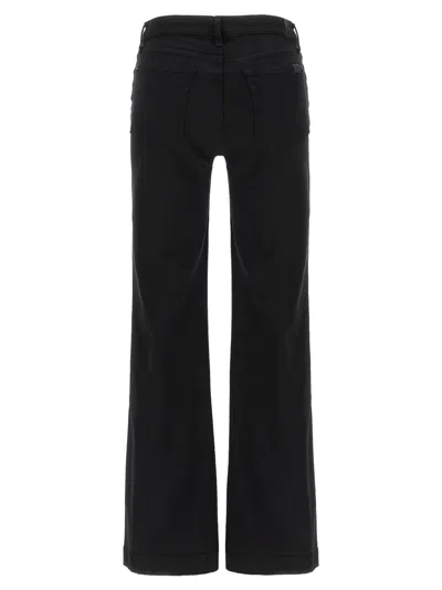7 For All Mankind Tailorless Dojo Jeans With Front And Back Pockets In Gray