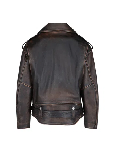 Alexander Mcqueen Waist Belted Epaulettes Lapels Zippered Pockets In Multi