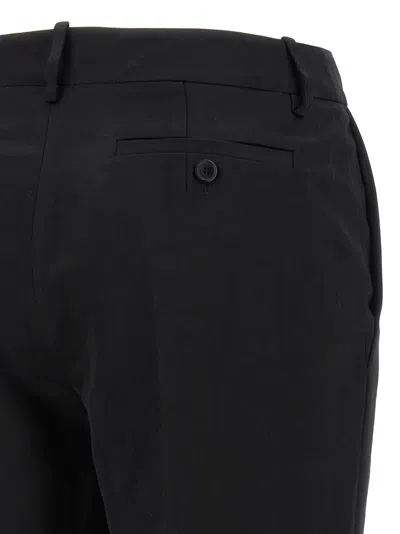 Magda Butrym Trousers Flared Leg Back Pocket In Blue