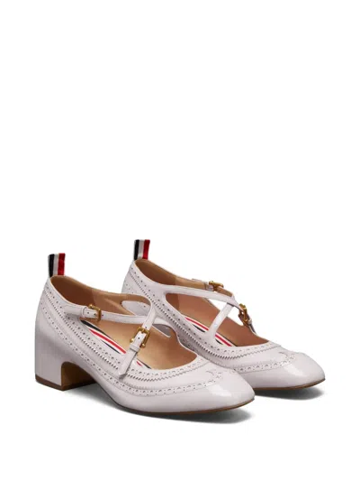 Thom Browne 40mm Thom John Pumps In White