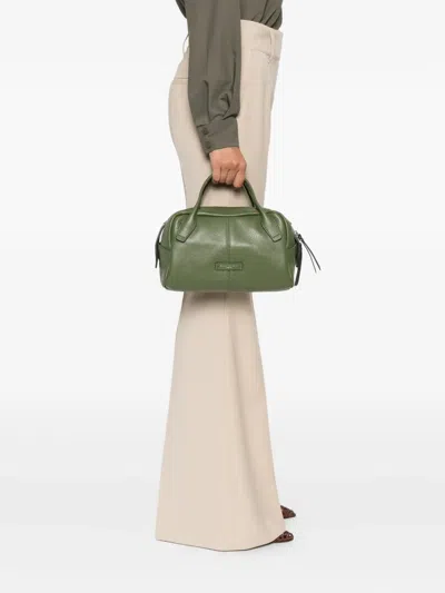 Gianni Chiarini Emily Grained-leather Top-handle Tote Bag