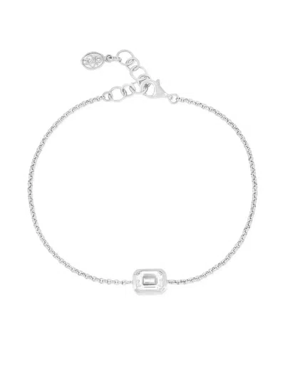 Dower & Hall Octagon-chain Bracelet In Metallic