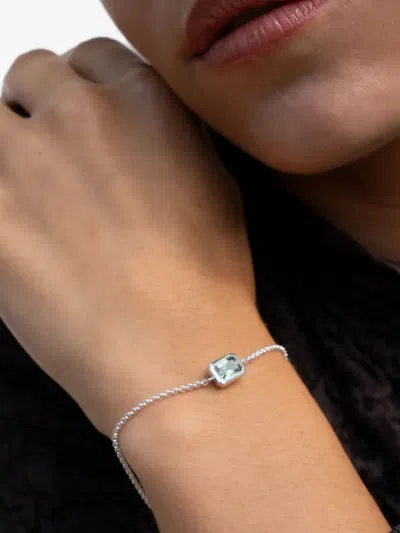 Dower & Hall Octagon-chain Bracelet In Metallic