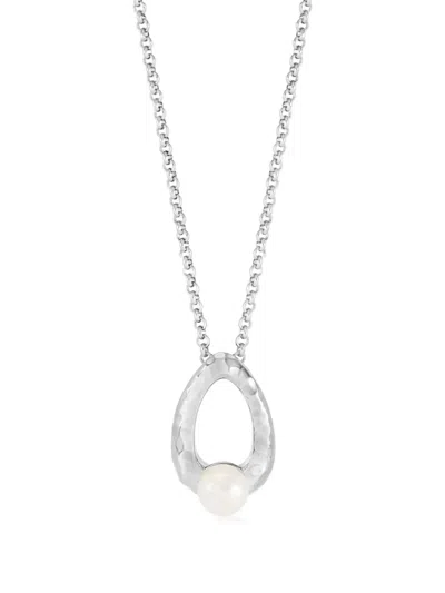 Dower & Hall Droplet Pendant Necklace In Neutral