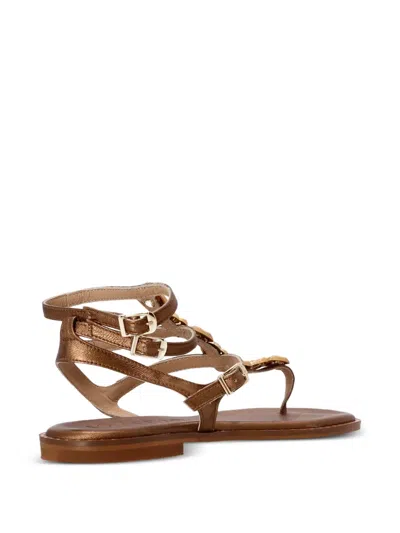 Kotris Sandals Shell-chain Leather Sandals