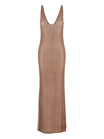 Venuja Malibu Crystal Maxi Dress