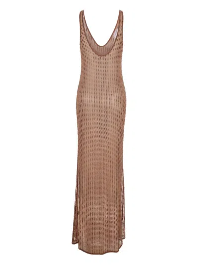Venuja Malibu Crystal Maxi Dress