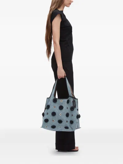 3.1 Phillip Lim Pom-pom Eyelet Tote Bag