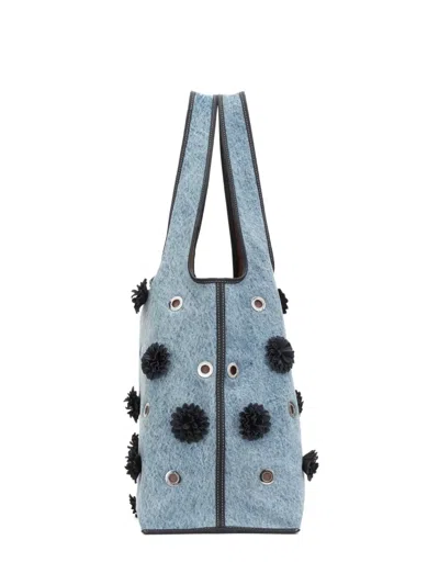 3.1 Phillip Lim Pom-pom Eyelet Tote Bag