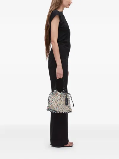 3.1 Phillip Lim Sac Net-pattern Drawstring Tote Bag