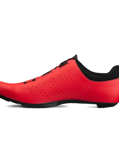 Fizik Boa-dial Perforated Cycling Shoes In Red