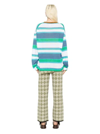 Yanyan Knits Striped Top
