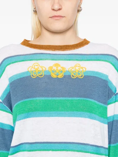Yanyan Knits Striped Top