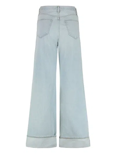 Agolde Dame Jeans In Blue