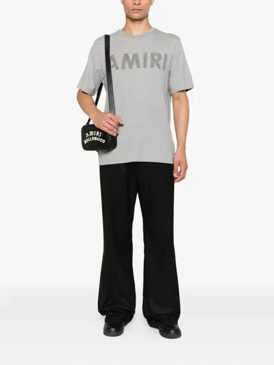 Amiri Drawstring-fastening Trousers In Black