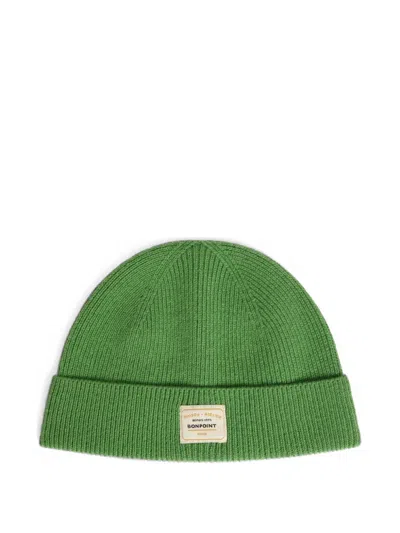 BENNY 罗纹羊毛套头帽