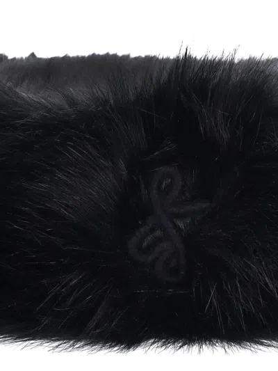 Ruslan Baginskiy 'pillbox' Fur Hat