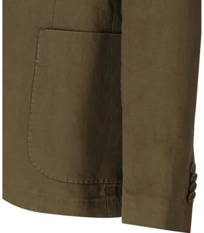 Manuel Ritz Brown Single-breasted Jacket