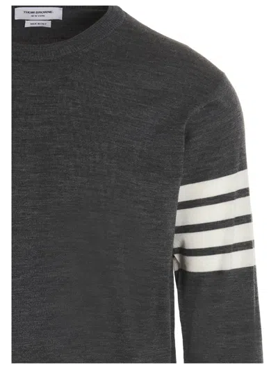 Thom Browne Men's Wool 4-bar Pullover Sweater