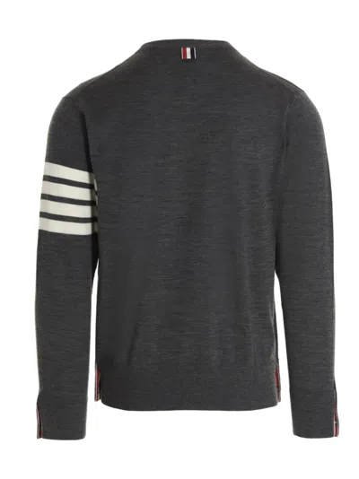 Thom Browne Men's Wool 4-bar Pullover Sweater
