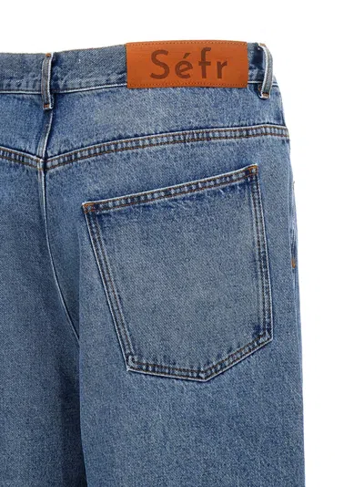 Séfr Blue Disco Cut Jeans