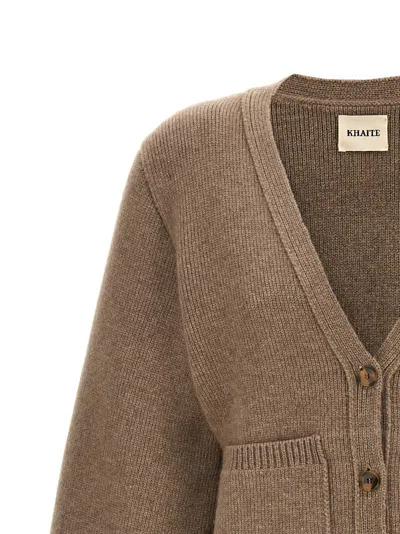 Khaite Scarlet' Cardigan In Brown