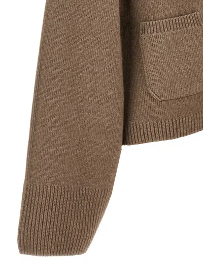 Khaite Scarlet' Cardigan In Brown