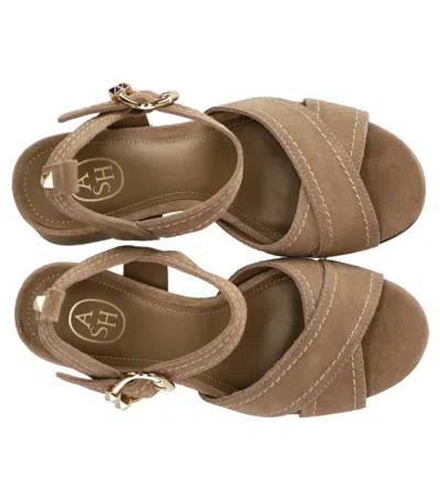 Ash Melany Beige Heeled Sandal