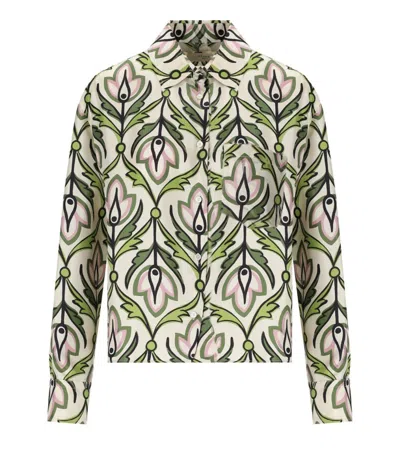 Max Mara Weekend Enfasi Green Shirt In Green