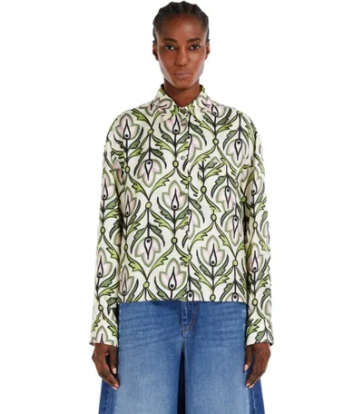 Max Mara Weekend Enfasi Green Shirt In Green