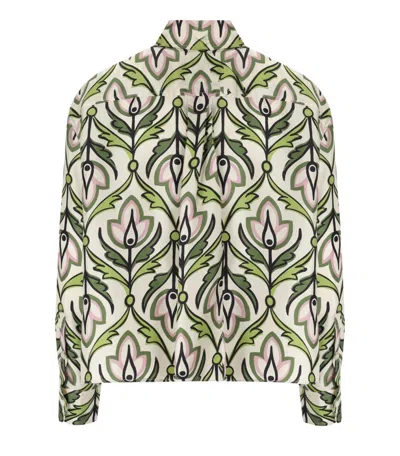 Max Mara Weekend Enfasi Green Shirt In Green