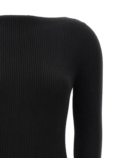 Rick Owens Al Top Sweaters And Cardigans Black In Black